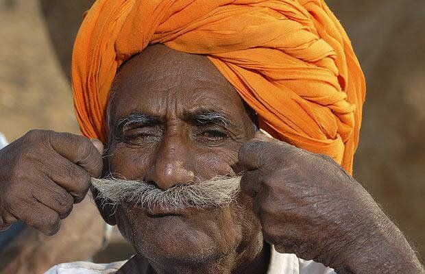 Indians with mustache (10 photos)