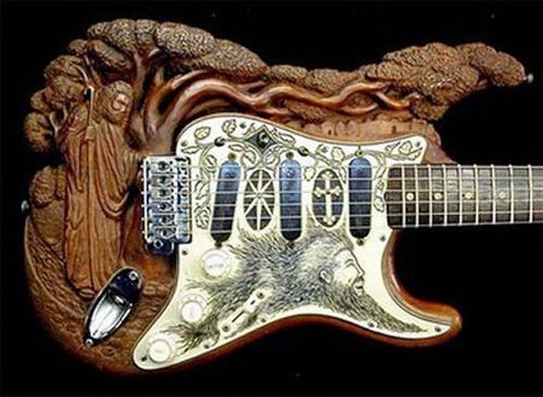 20 most amazing and funny looking guitar designs | WireSmash