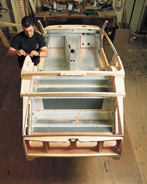 Morgan Cars, crafted from wood