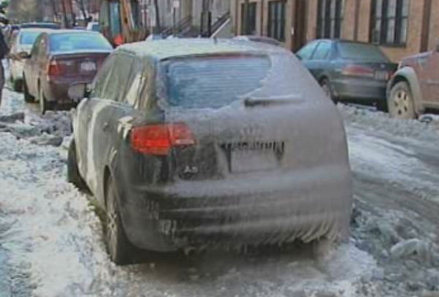 Frozen Car