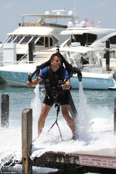 Oldie of the Day: Amazing Water-Powered Jetpack