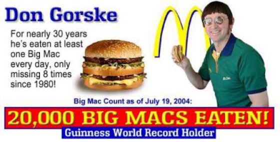 Uncanny Factoid: Big Mac Fan