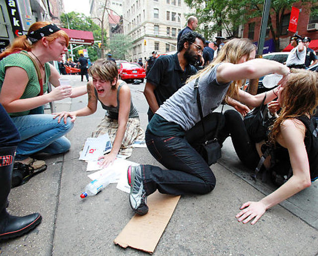 Shocking “Occupy Wall Street” Protest Images