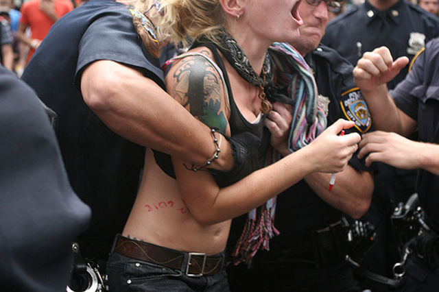 Shocking “Occupy Wall Street” Protest Images