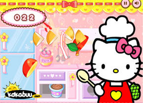 Hello kitty cooking games