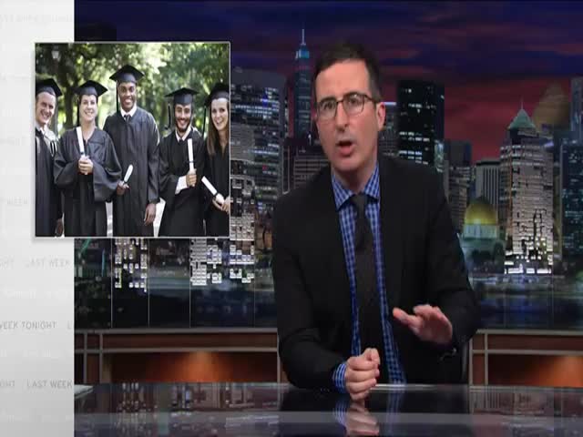 John Oliver's Take on Student Loan Debt  (VIDEO)