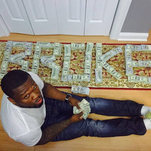 50 Cent Is Definitely Not a Broke Man