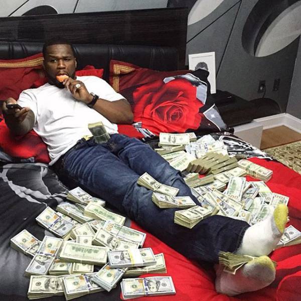 50 Cent Is Definitely Not a Broke Man