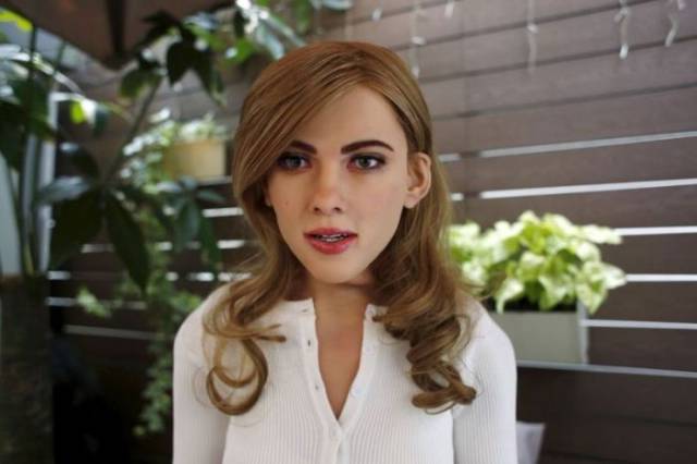 A Humanoid Robot Was Created That Is A Copy Of Scarlett Johansson