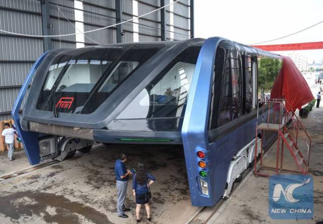 Transit Elevated Bus: The First Test Drive Of China’s Futuristic Bus Was A Success